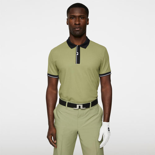 Bay Slim Fit Polo Oil Green