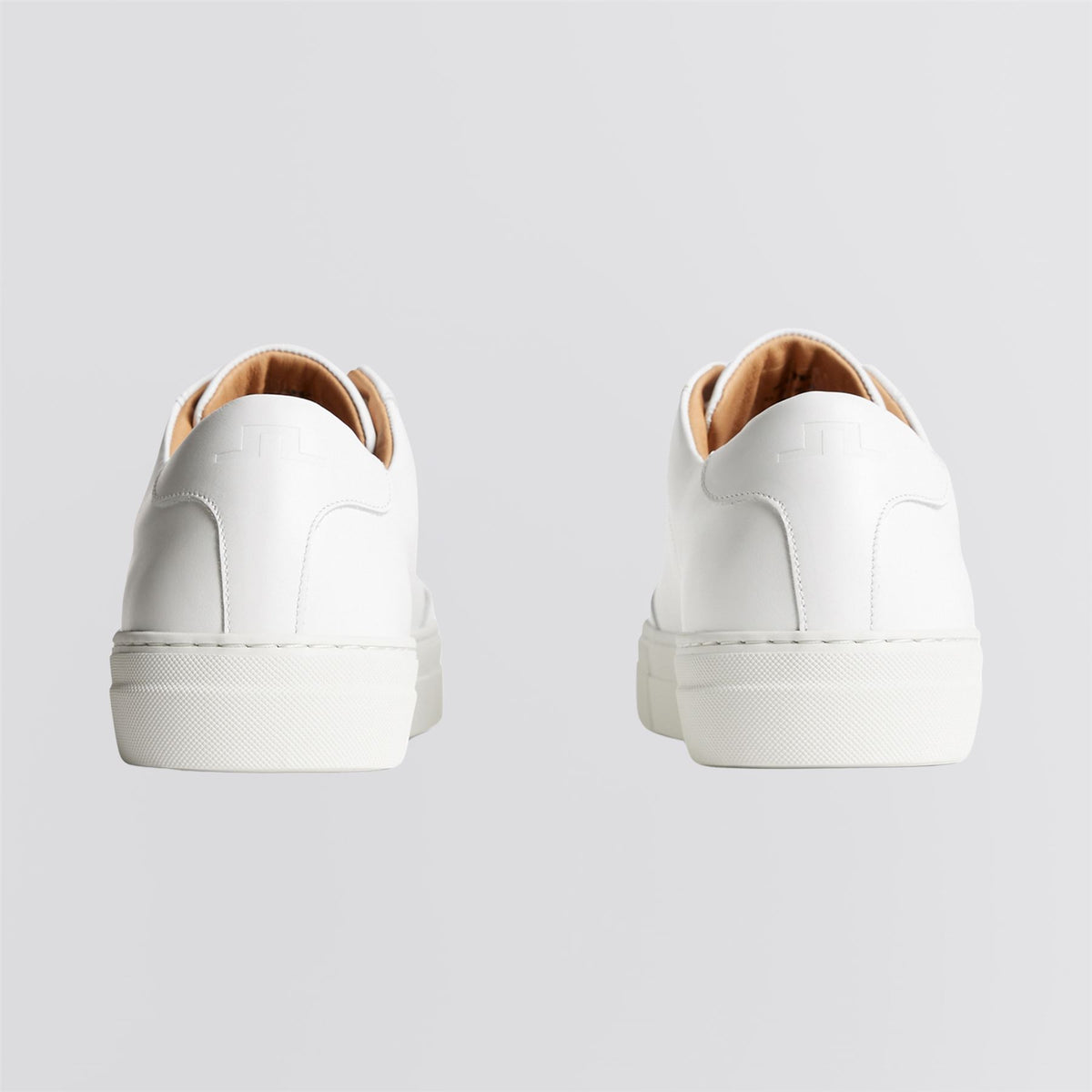 Art Signature Leather Sneakers White