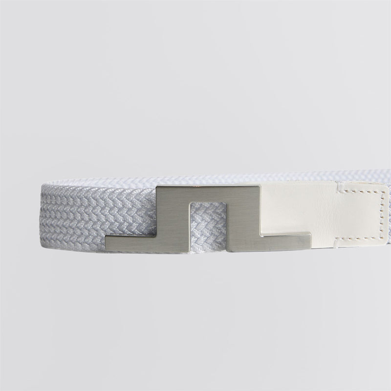 Braided Bridge Belt 30 White