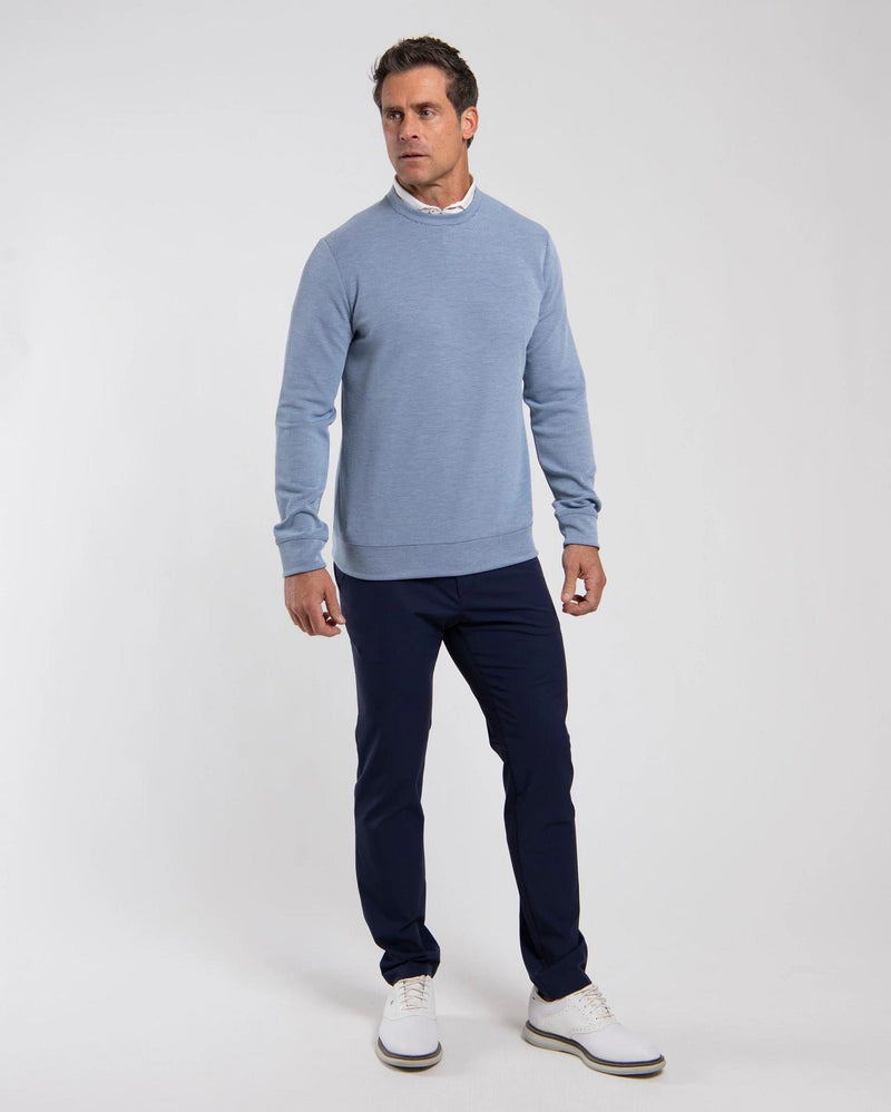 Essentials Crew Neck Vapor Blue/Atlanta Blue