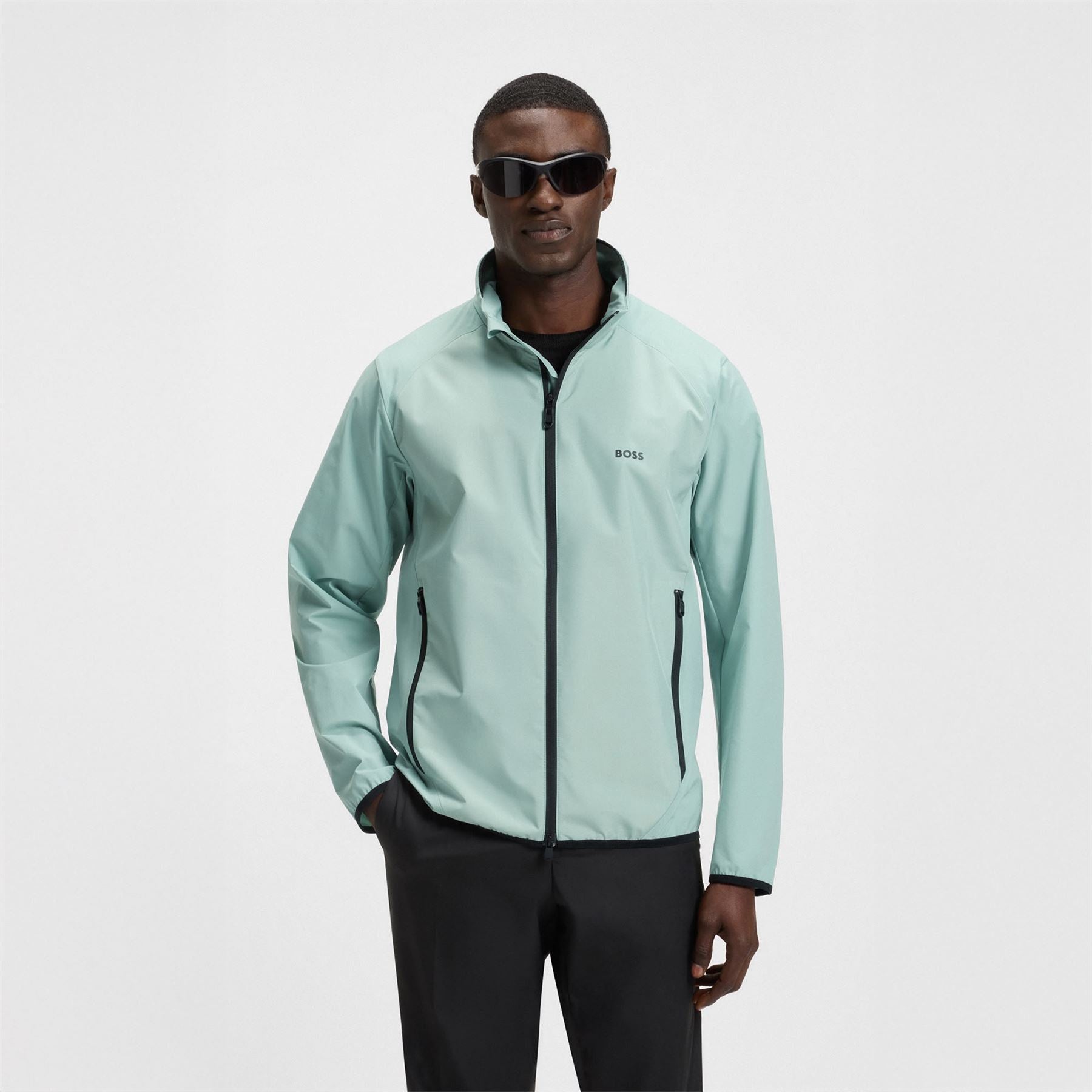 Putt Full Zip Lightweight Jacket Open Green