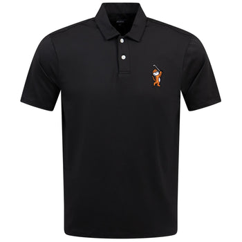 Tiger Buckets Performance Pique Polo Black