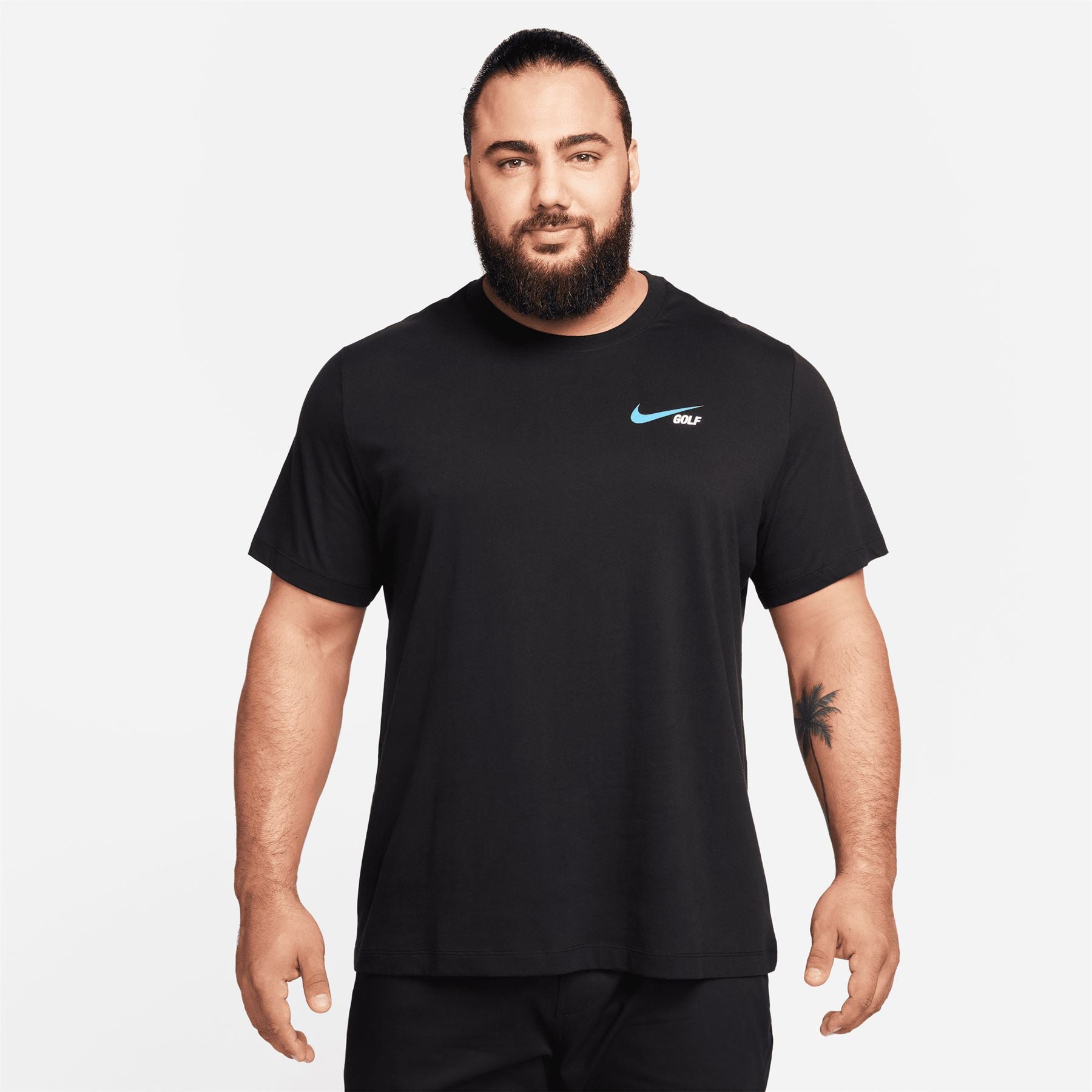 black nike golf t shirt