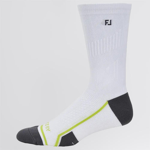 Tech D.R.Y. Crew Socks White
