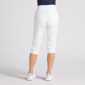 Everyday Capri 3/4 Length Trousers White