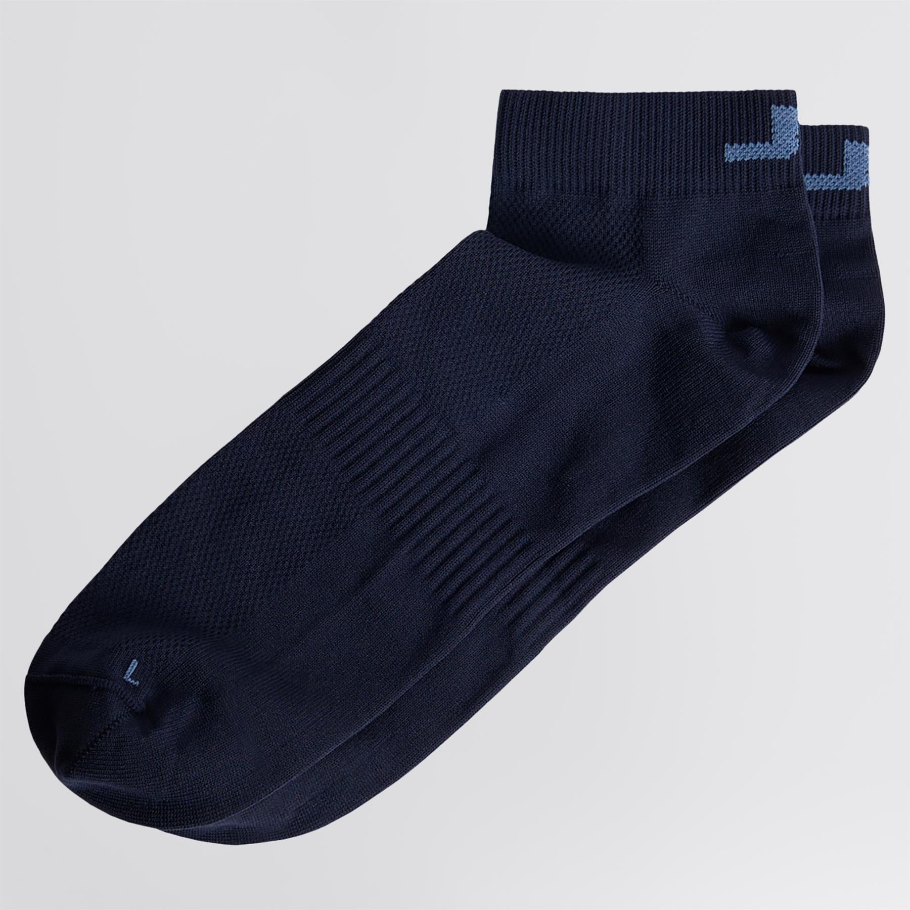Rise Short Socks JL Navy