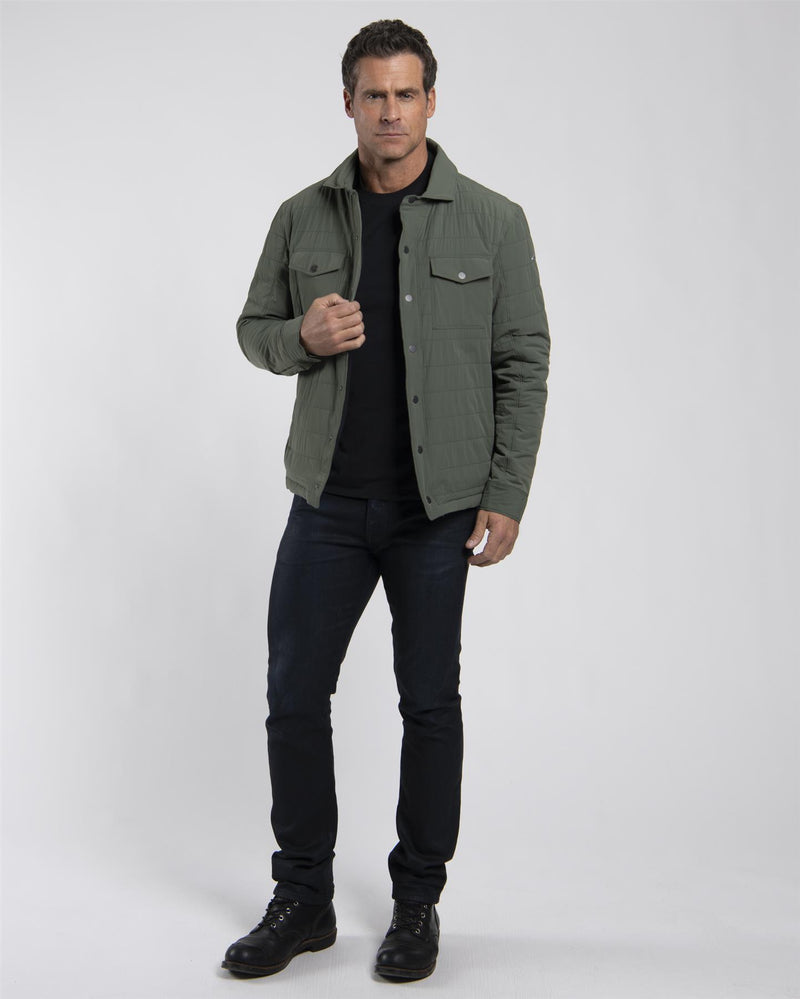 Sierra Shirt Jacket Green Slate