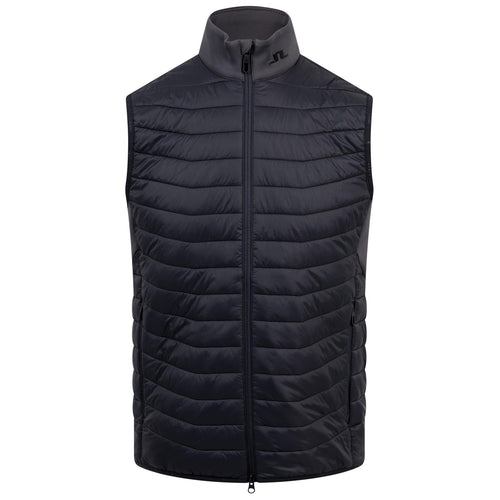 Holden Quilt Hybrid Vest Asphalt - AW24