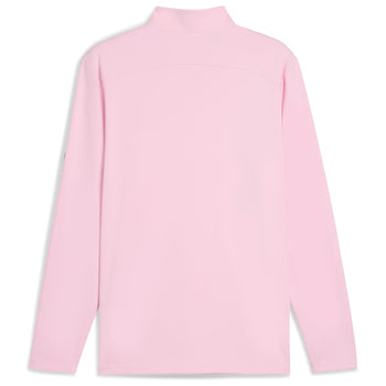 x AP Cloudspun Tech Quarter Zip Pale Pink