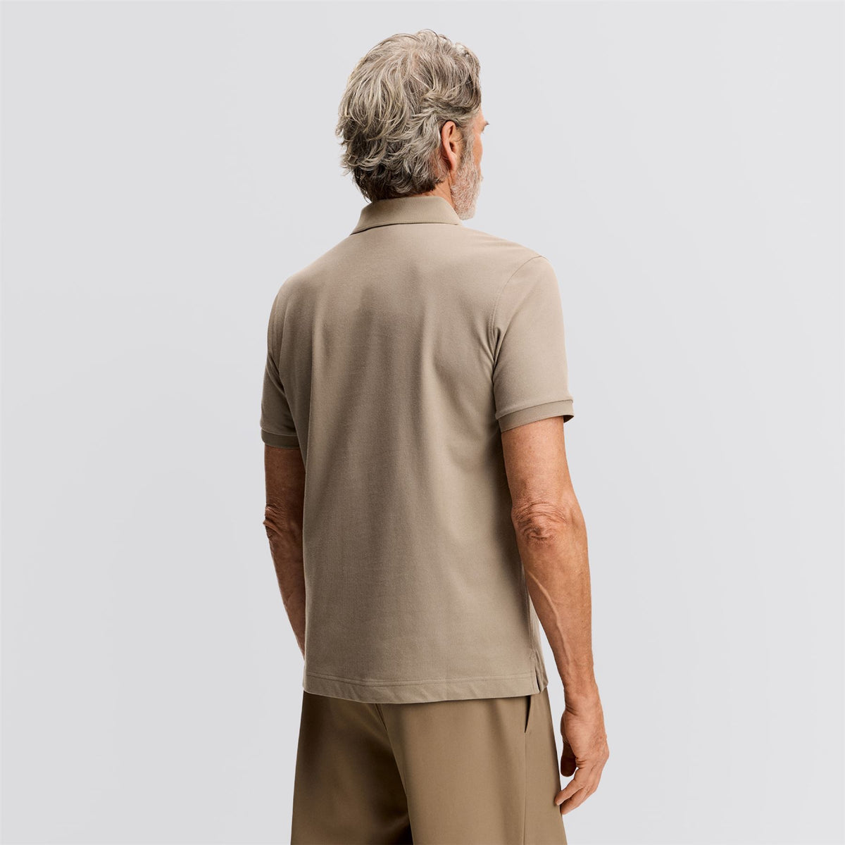 Verse Tech Pique Polo Brindle