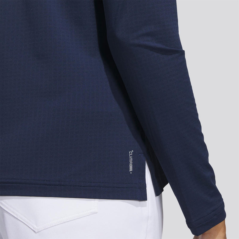 Ultimate365 Tour Climacool LS Polo Shirt Collegiate Navy