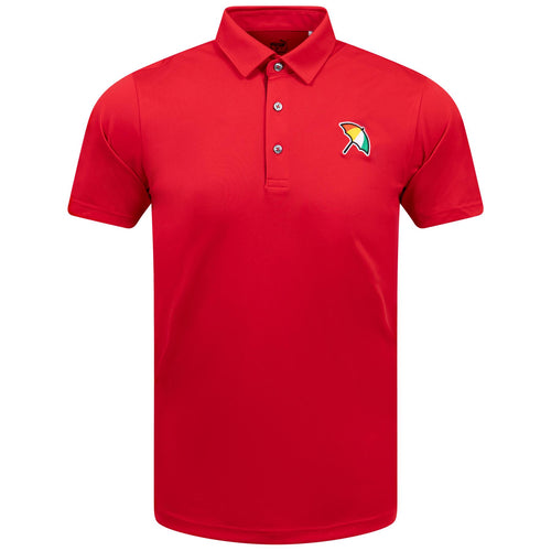 x AP Pure Solid Polo Red - SS24