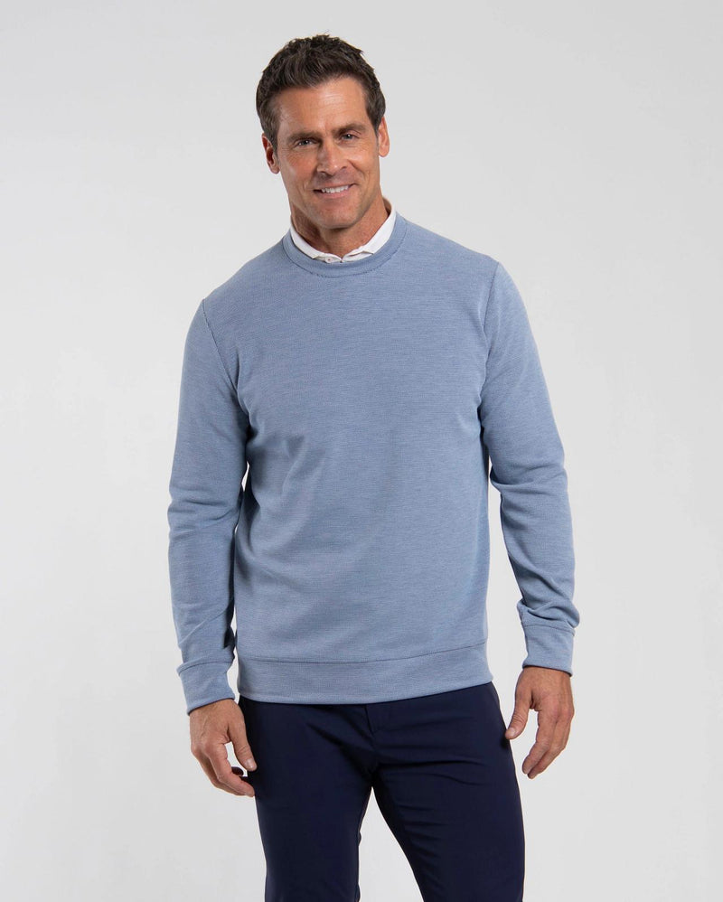Essentials Crew Neck Vapor Blue/Atlanta Blue