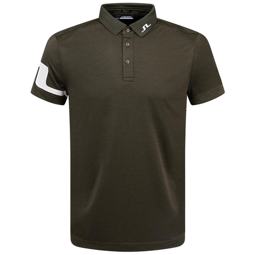 Heath Regular Fit Polo Forest Green Melange - AW24