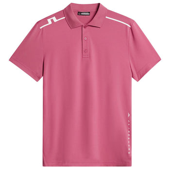J.Lindeberg Lionel Polo Rose Wine | TRENDYGOLF UK
