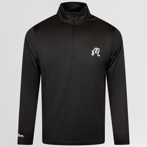 Evergreen Performance Quarter Zip Black