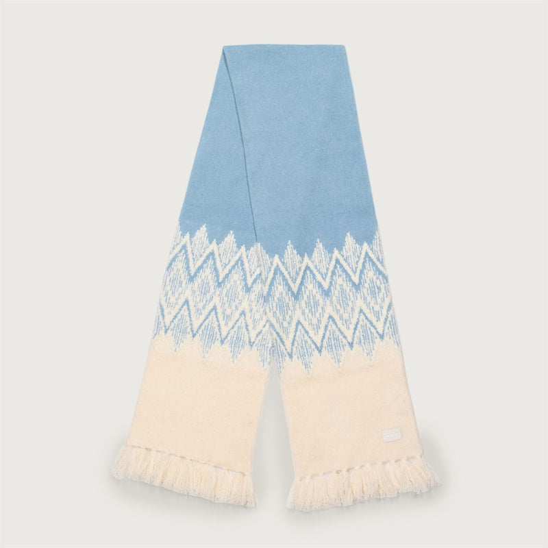 Sebastian Jacquard Scarf 2.0 Ashley Blue