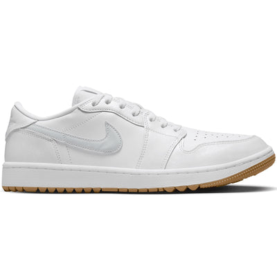 Air Jordan 1 Low Golf Shoes White/Brown - 2024