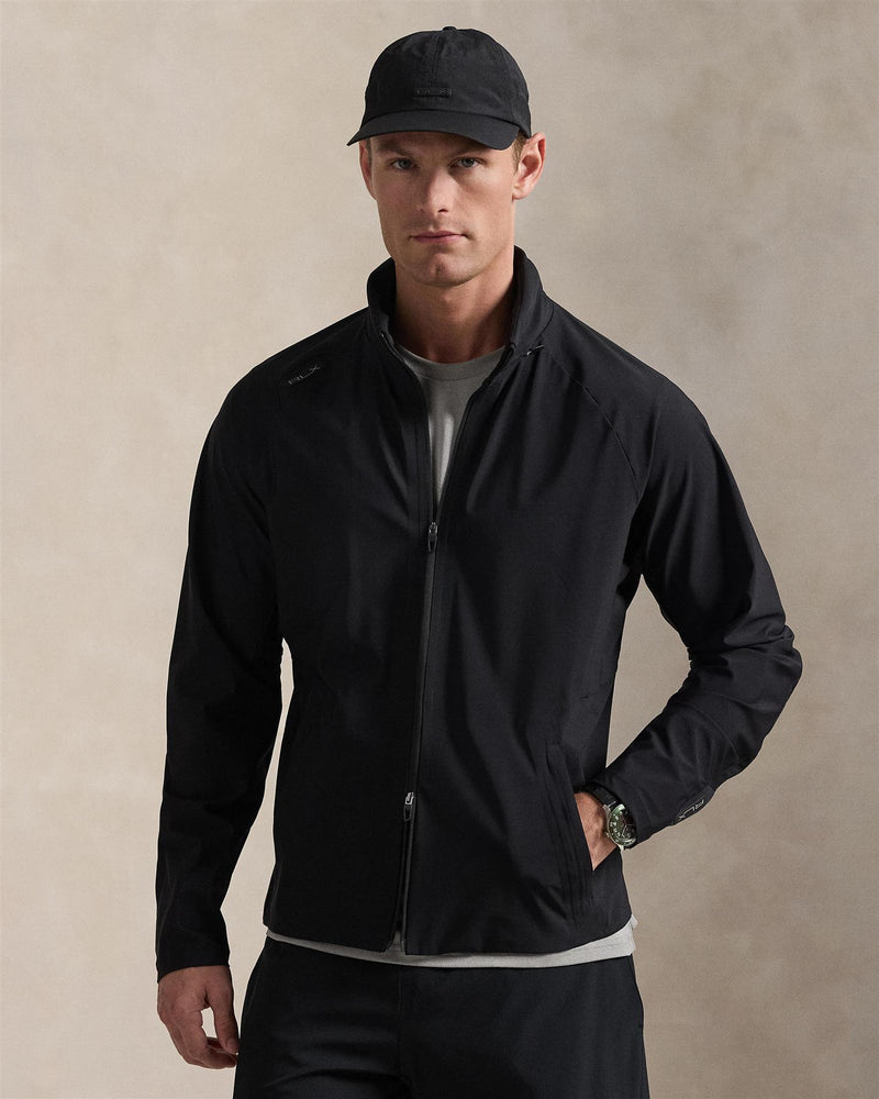 Lightweight Hooded Jacket Polo Black