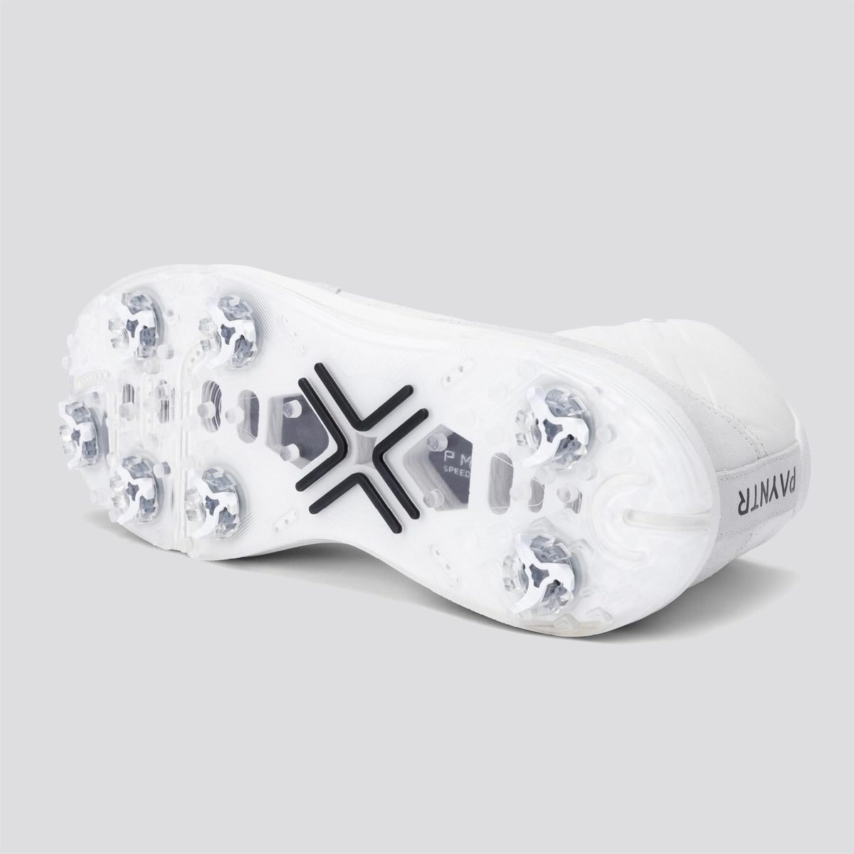 PAYNTR X Sport Mid LE RS Spiked Golf Shoes White/Black/Metallic Silver