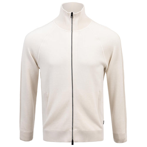 Domico Full Zip Cardigan Open White