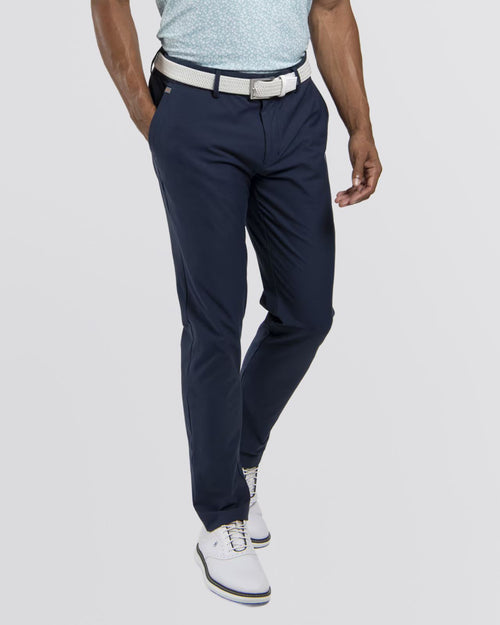 Classic Soft Cotton Trousers Atlanta Blue