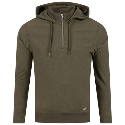 Go-To Quarter Zip Hoodie Olive Strata - AW23