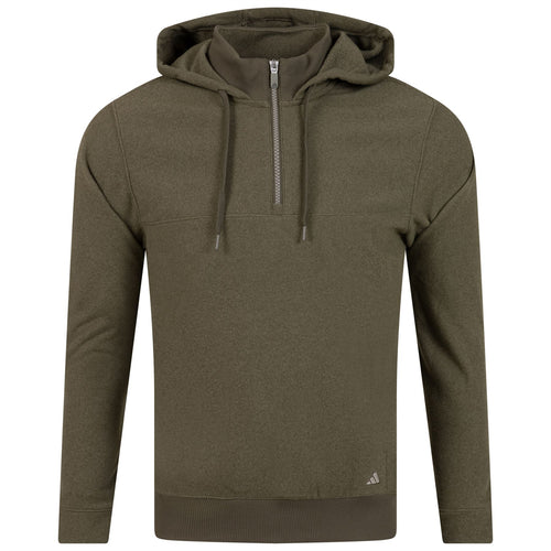 Go-To Quarter Zip Hoodie Olive Strata - AW23