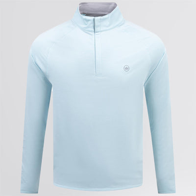 Stealth Performance Quarter Zip Mid Layer Blue Spruce