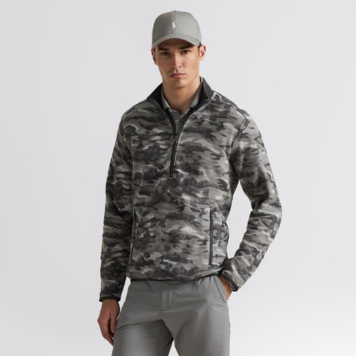 RLX Recycled Poly Half Zip Mid Layer Dawn Camo