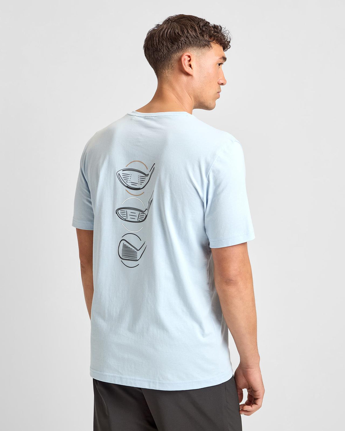 Birdie T-Shirt Open Blue