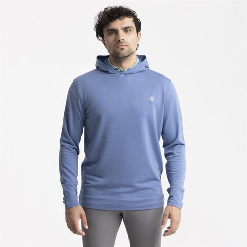 Excursionist Flex Heathered Hoodie Lunar Blue