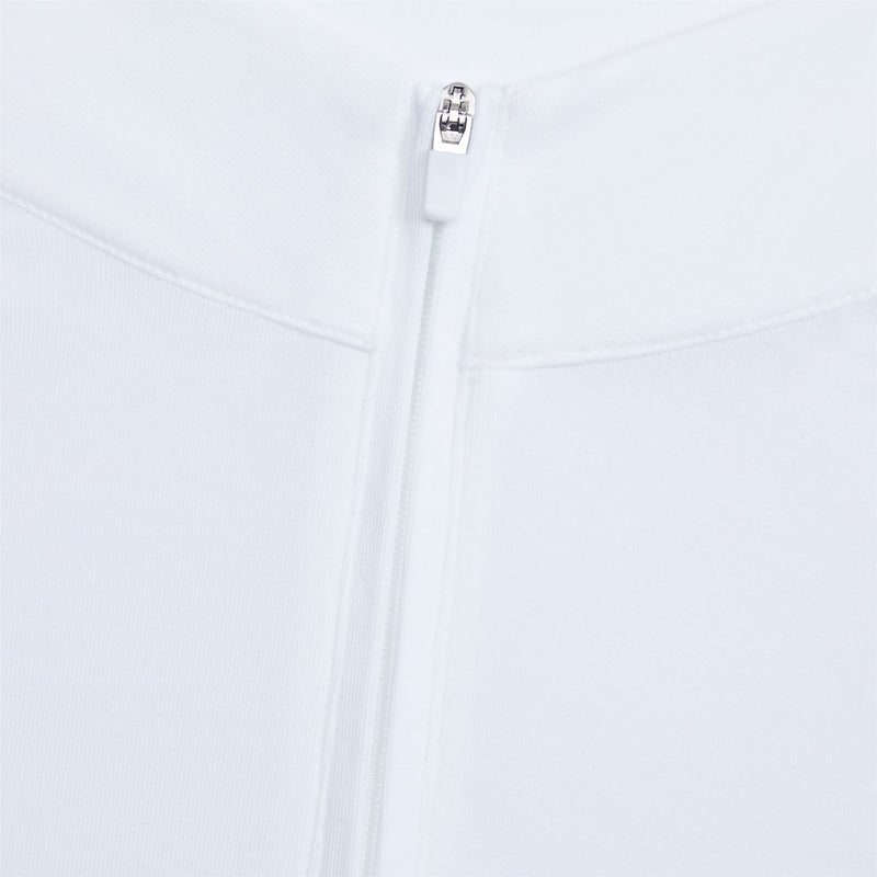 Luxe Mid Quarter Zip Snow