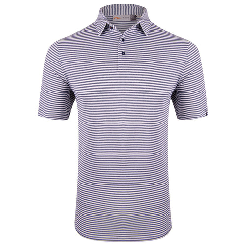 Lee Stripe Stretch Polo Atlanta Blue/White - AW24