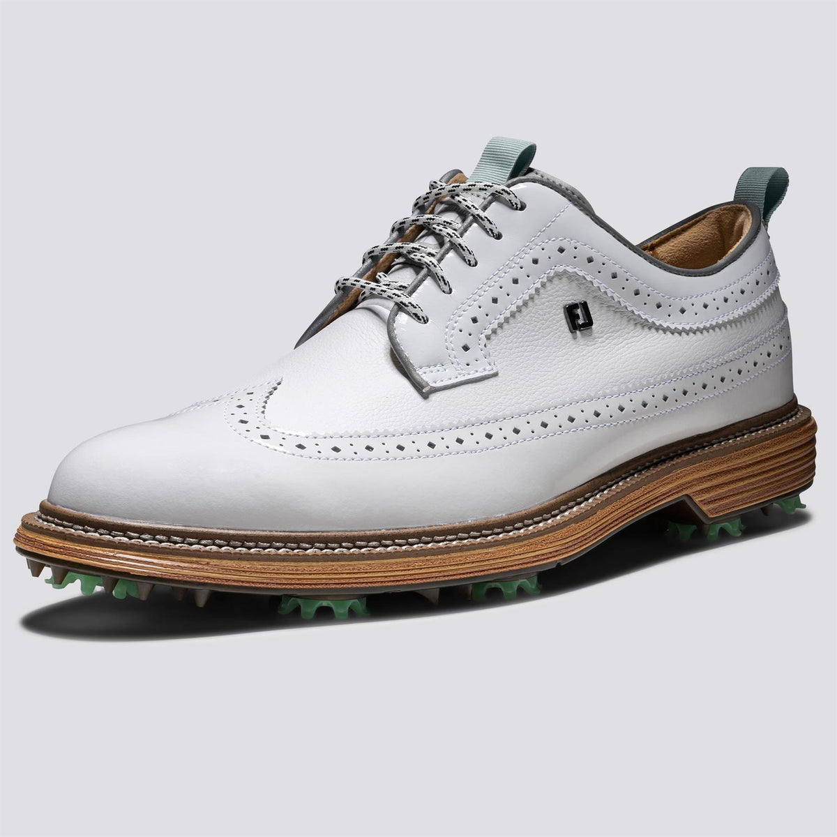 Premiere Series Marquis Spiked Golf Shoes Todd Snyder White/Harbour Mist