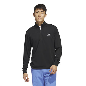 Elevated Quarter Zip Regular Fit Mid Layer Black