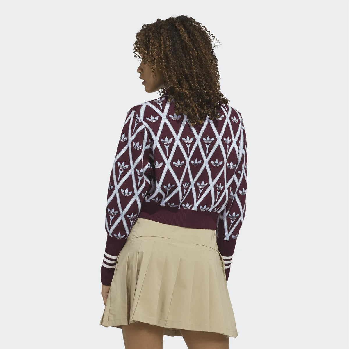 Originals Trefoil Turtleneck Maroon