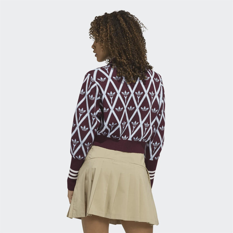 Originals Trefoil Turtleneck Maroon