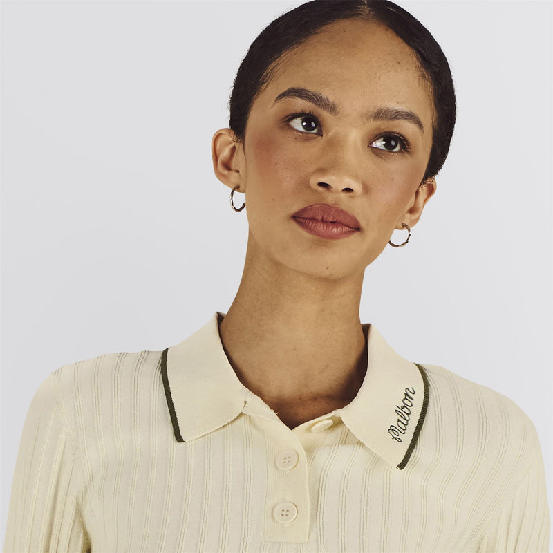 Selma LS Polo Cream