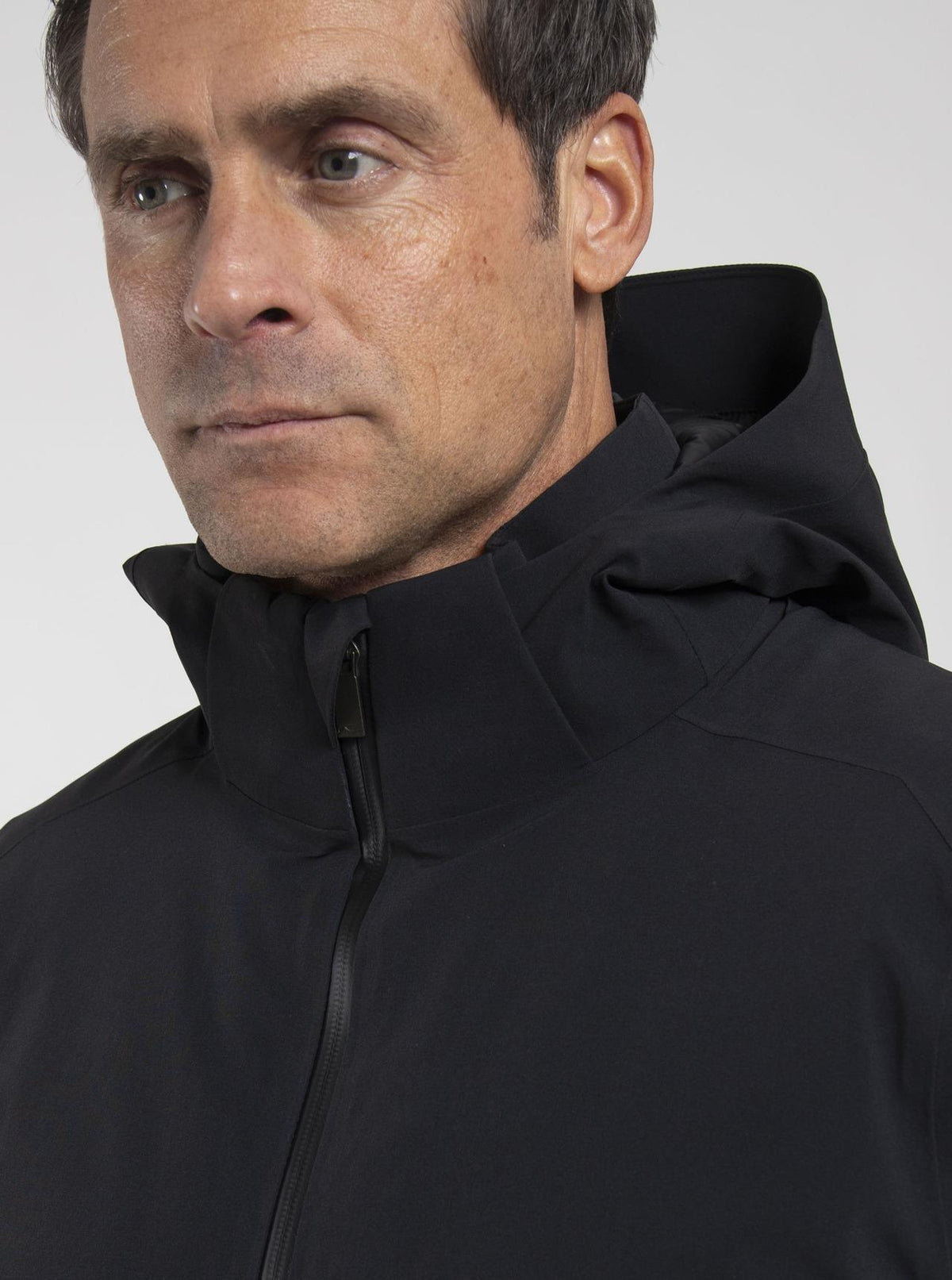 London City Coat Black