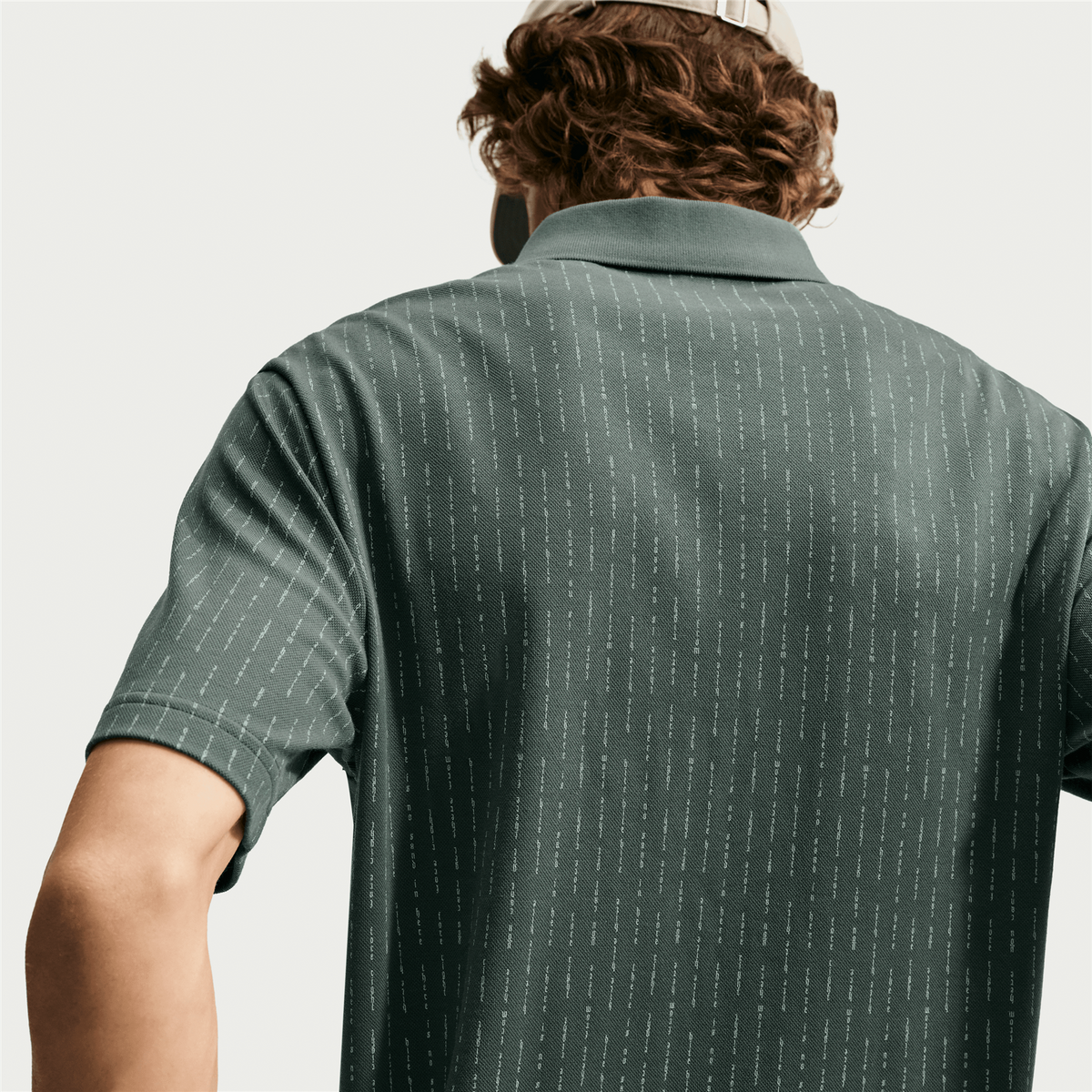 Dri-FIT Fairway Fresh Zip Polo Camo Green/Jade Horizon/Limestone