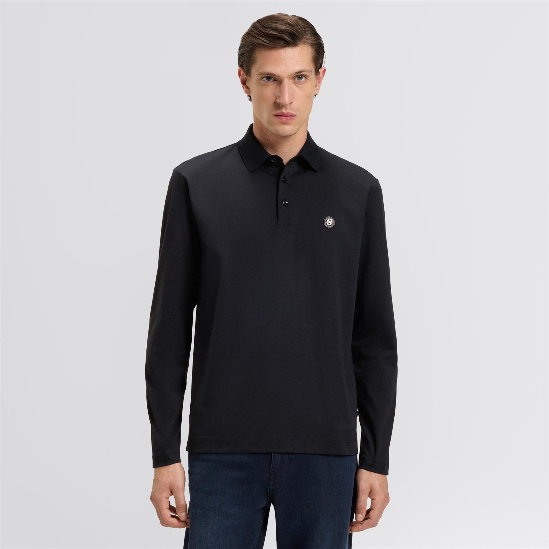 C-Paley 01 LS Polo Dark Blue