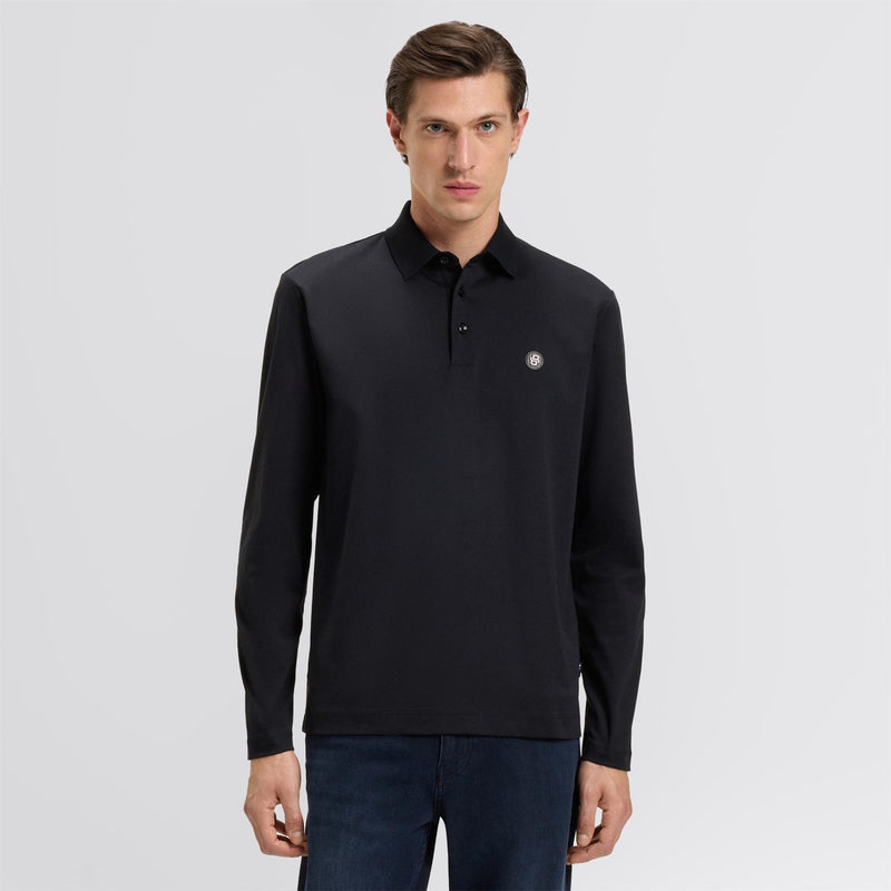 C-Paley 01 LS Polo Dark Blue