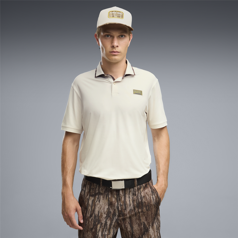 x REALTREE Solid Polo Alpine Snow