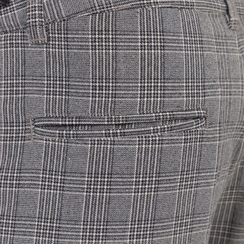 Macker Plaid Pants Grey