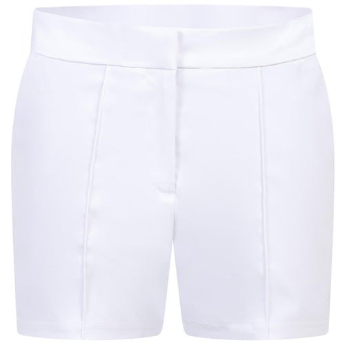 Womens Costa Golf Shorts 4 Inch White - SS24