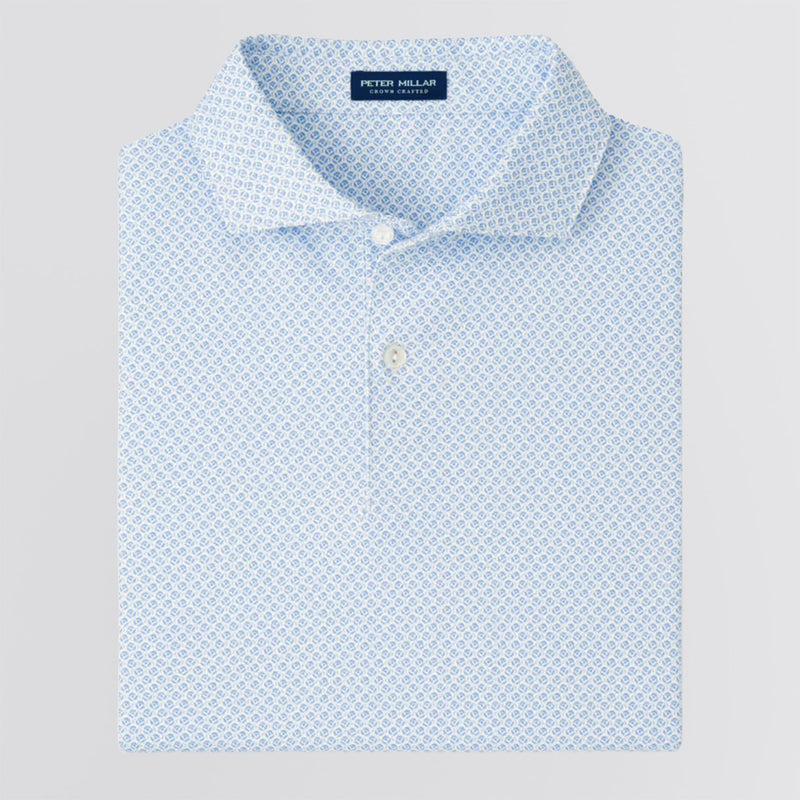 Mayfield Performance Jersey Polo White