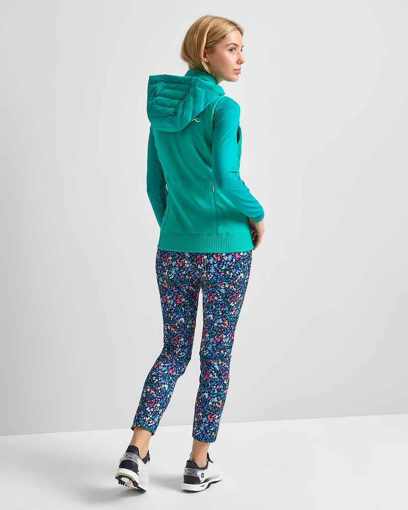 Sundance Hooded Gilet Emerald Dust