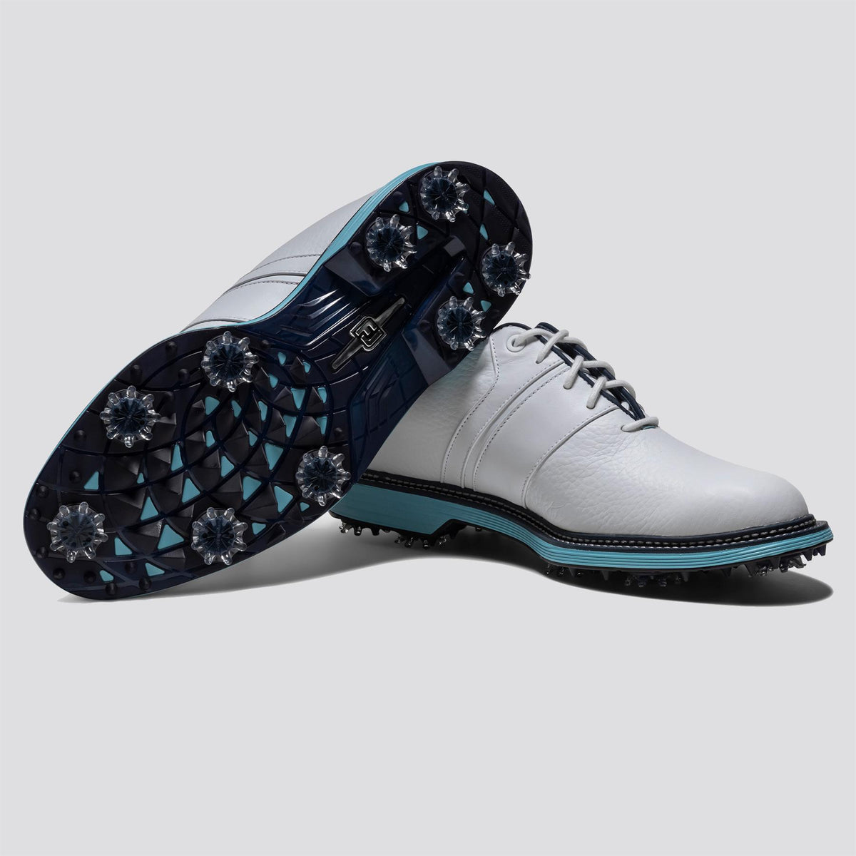 Premiere Series Packard Spiked Golf Shoes White/Navy/Blue