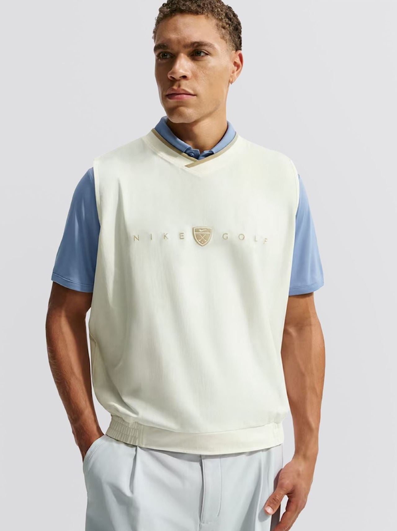 Dri-FIT Fairway Fresh Wind Vest Sail/Limestone